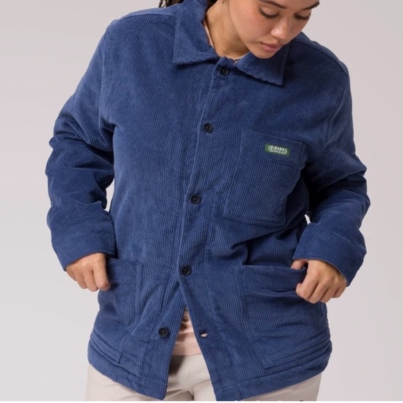 Parks Project Chore Coat Leave It Better Fleece Lined Corduroy Unisex XL NWT - Picture 7 of 12